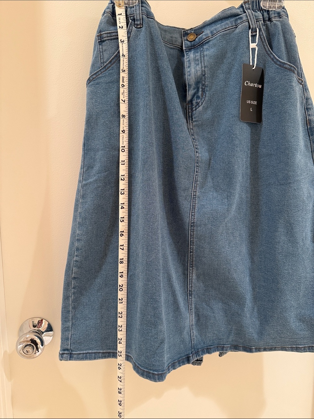 Denim skirt nwt